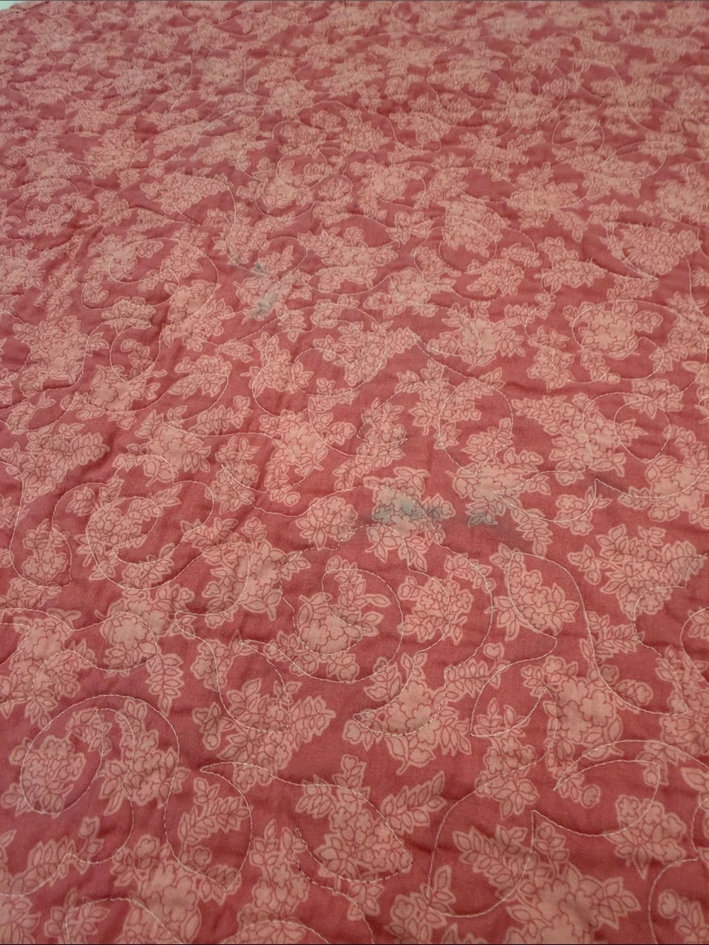 Green Chevron Quilt